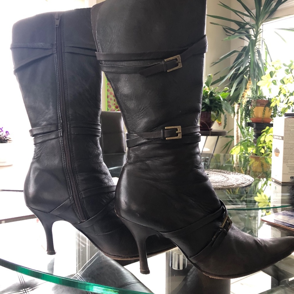 Winter knees boots